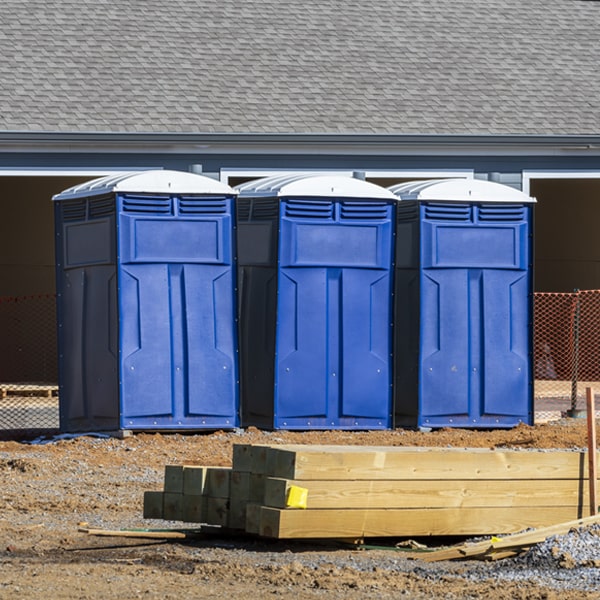 how do you ensure the portable restrooms are secure and safe from vandalism during an event in Banks Springs